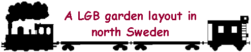 A LGB garden layout in north Sweden